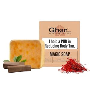 Ghar Soaps Sandalwood & Saffron Magic Soaps
