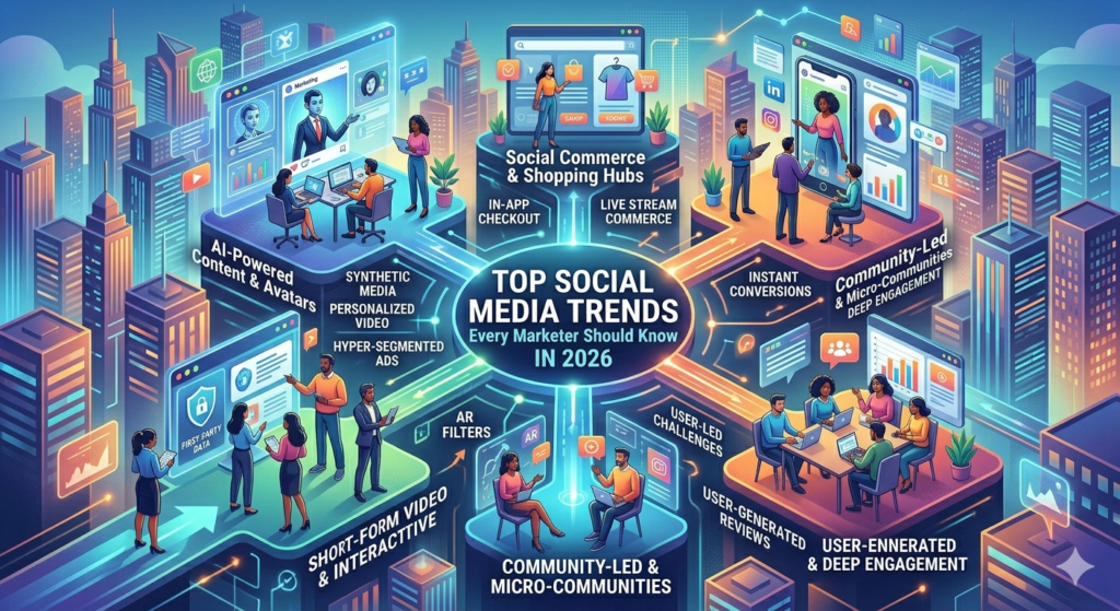 trends of Social Media in Businesses